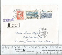 Luxembourg Registered Cover Walferdange Jan 30 1884....................Box 9 - Cartas & Documentos