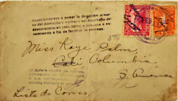 Lettre Nicaragua Envoyer CALI COLUMBIA 1935 - Sonstige