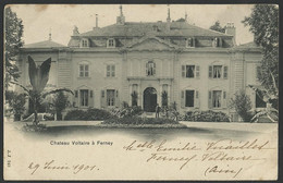 Château De VOLTAIRE à FERNEY 1901 Old Postcard (see Sales Conditions) 05136 - Ferney-Voltaire