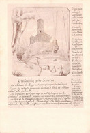 SAVERNE-67-Bas-Rhin-Schloss-Château Du Grafenstein-Ramsthal-Gruss-Litho Dessin-Illustrateur - Saverne