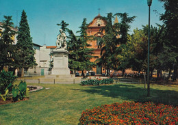 Faenza - Monumento A E.torricelli E Piazza S.francesco - Formato Grande Non Viaggiata – FE390 - Faenza