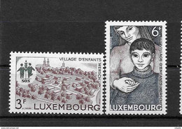 LOTE 1442 ///  (C010) LUXEMBURGO    YVERT Nº: 726/727  **MNH - Ongebruikt