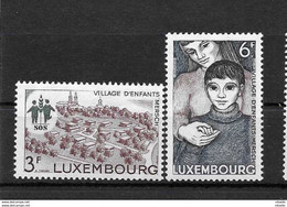 LOTE 1442 ///  (C010) LUXEMBURGO    YVERT Nº: 726/727  **MNH - Neufs