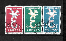 LOTE 1442 ///  LUXEMBURGO  YVERT Nº: 548/550    ¡¡¡ OFERTA - LIQUIDATION - JE LIQUIDE !!! - Used Stamps