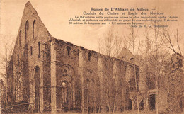 Ruines De L'Abbaye De Villers - Couloir Du Cloître Et Logis Des Novices - Villers-la-Ville