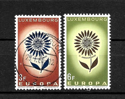 LOTE 1442 ///  LUXEMBURGO  YVERT Nº: 648/649    ¡¡¡ OFERTA - LIQUIDATION - JE LIQUIDE !!! - Used Stamps