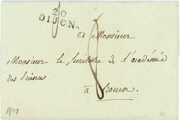 Lsc De 20 DIJON Vers Rouen - 1801-1848: Precursors XIX