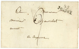 Lettre Sans Correspondance De 83 JOIGNY Vers AUXERRE - 1801-1848: Precursors XIX