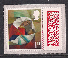 GB 2021 QE2 1st Christmas Umm Self Adhesive Barcoded SG 4607 ( R281 ) - Nuovi