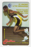 SAINT VINCENT Et GRENADINES REF MVCARDS STV-168A CABLE & WIRELESS CN 168CVSA Date 1997 EC$10 ESWORTH COOMBS - St. Vincent & The Grenadines