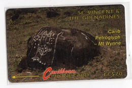 SAINT VINCENT ET GRENADINES REF MV CARDS STV 3B Année 1991 3CSVB - Saint-Vincent-et-les-Grenadines