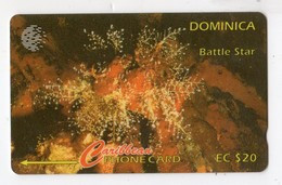 DOMINIQUE REF MV CARDS DOM-9F EC $20 Année 1995 CN 9CDMF Battle Star - Dominique