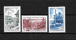 LOTE 1442A  ///  LUXEMBURGO  YVERT Nº: 688/690 **MNH  // CATAG/COTE:  1,50€   ¡¡¡ OFERTA - LIQUIDATION - JE LIQUIDE !!! - Ongebruikt