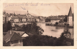 Soleure, Vue, Pont - Feldpost, Post De Campagne/bataillon 12 - Soleure