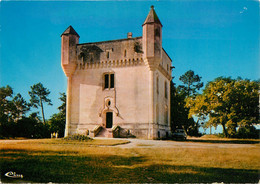 CPSM Montendre Les Pins-Château De Croix Gente-Timbre        L1299 - Montendre