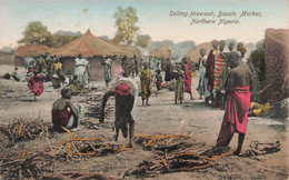 Selling Firewood, Bauchi Market, Northern Nigeria - Nord Nigéria, Marché Bauchi, Bois - 1916 - Nigeria