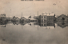 Inondations - La Grande Crue De La Seine, Janvier 1910 - Alfortville - Carte E.L.D. - Floods