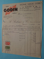 Cuisine " GODIN " Chauffage > R. RABAUX & Cie ( Bruxelles ) Anno 1941 ( Zie / Voir SCANS ) ! - Electricity & Gas