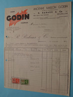 Cuisine " GODIN " Chauffage > R. RABAUX & Cie ( Bruxelles ) Anno 1941 ( Zie / Voir SCANS ) ! - Elektriciteit En Gas