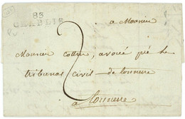 Lsc De 83 CHABLIS  Vers Auxerre - 1801-1848: Précurseurs XIX