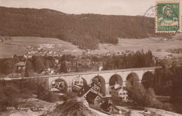 Suisse - Ponts - Couvet - Le Viaduc - Circulée Le 22/09/1922 - Ponts