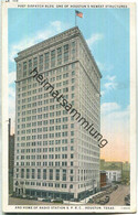 Houston Texas - Post Dispatch Building And Home Of Radio Station K.P.R.C. - Houston