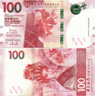 HONG KONG - BoC   100 Dollars    P-New       1.1.2018       UNC - Hongkong