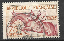 France N° 965 Hippisme JO De Melbourne     Oblitéré   B/TB Voir Scans    - Sommer 1956: Melbourne