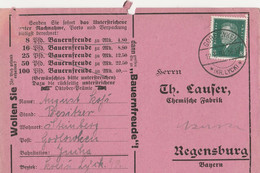 Ostpreussen Deutsches Reich Karte Mit Tagesstempel Gorlowken 1930 Kr Lyck Gorlau Gorłówko RB Allenstein - Lettres & Documents