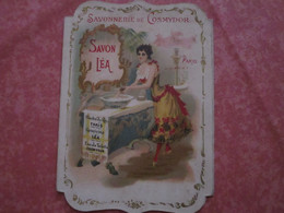 SAVON TRÈFLE MAGENTA - Calendrier Parfumé 1904 - (dépliant 3 Volets) - Anciennes (jusque 1960)