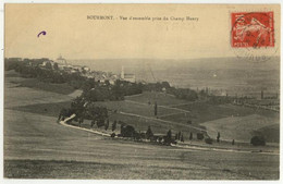 (52) 015, Bourmont, Vue D'ensemble Prise Du Champ Henry - Bourmont