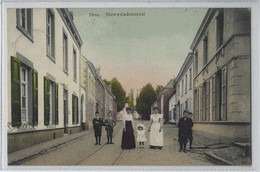 Bree.   -    Nieuwstaderstraat.   -   1912   Naar   Bruxelles - Bree