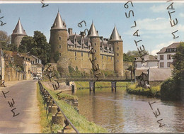 Josselin, Le Château Et Le Pont De Sainte Croix - Josselin