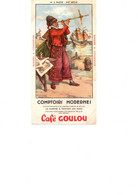 Buvard Café Goulou N° 2 Pilote XVI Eme Siècle - Café & Té