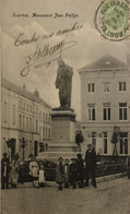Kortrijk - Courtrai  // Monument Jean Palfijn (met Veel Volk) 1911 - Kortrijk