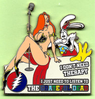 Gros Pin's (6cm X 6cm) Jessica & Roger Rabbit The Grateful Dead - #1099 - Stripverhalen