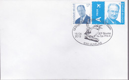 België 2012, Cancellation With Bird Motive - Lettres & Documents