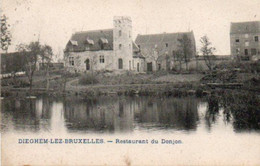 Dieghem-lez-Bruxelles  Restaurant Du Donjon  Voyagé En 1913 - Diegem