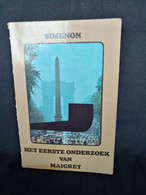 Het Eerste Onderzoek Van Maigret - Georges Simenon - Detectives & Espionaje