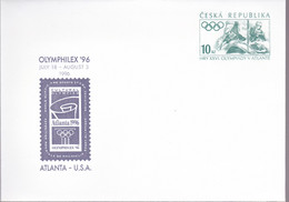 Tsjechië 1996, Olymphilex '96, Olympic Games - Enveloppes