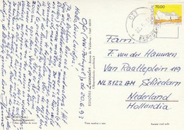Portugal & Marcofilia, Esposende, Beekeeper And Old Windmills, Schiedam  Netherlands 1995 (138) - Briefe U. Dokumente