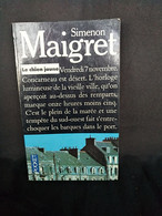 Maigret Le Chien Jaune -Georges Simenon - Autores Belgas