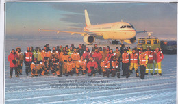 Ross Dependency Wilkens Ice Runway Airbus319 Photo After The First Official Passenger Fly  (AF190) - Poolvluchten