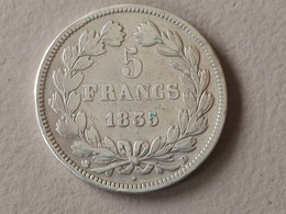 FRANCE - 5 FRANCS 1835 D - LOUIS PHILIPPE 1er - ARGENT - 5 Francs