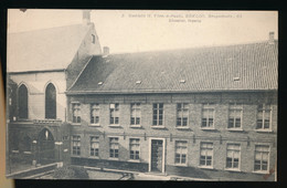 EECLOO  EEKLO  GESTICHT  ST.VINCENTIUS A PAULO BRUGSCHESTR 63  KLOOSTER , INGANG   2 SCANS - Eeklo