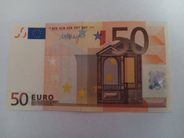 Cyprus 50 Euros Banknote Signature Draghi R055G1 - Zypern