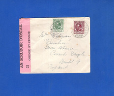 IRELAND, 1940, CENSORED COVER TO BRISTOL (UK) VF - Storia Postale