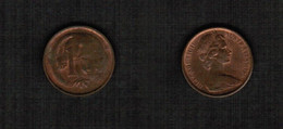 AUSTRALIA   1 CENT 1966 (KM # 62) #6653 - Cent