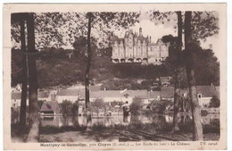 MONTIGNY LE GANNELON  Près CLOYES Les Bords Du Loir Le Château - Montigny-le-Gannelon