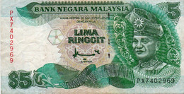 MALAYSIA 5 RINGGIT 1995 P 35  XF - Malaysie